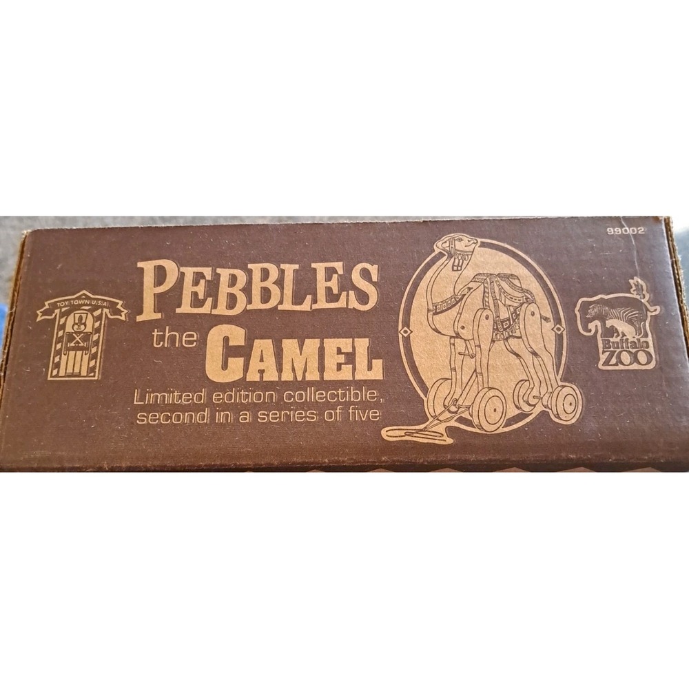 Fisher Price Toy Town Buffalo Zoo Pebbles the Camel Limited Edition TOYFEST1999 - Picture 7 of 7